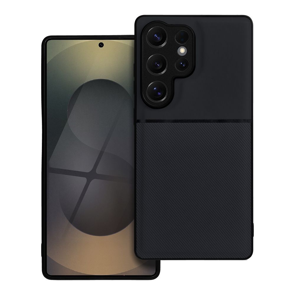 OEM Silikoncase für Samsung S25 ULTRA Noble | Stoßfest | Slim Design - Schwarz