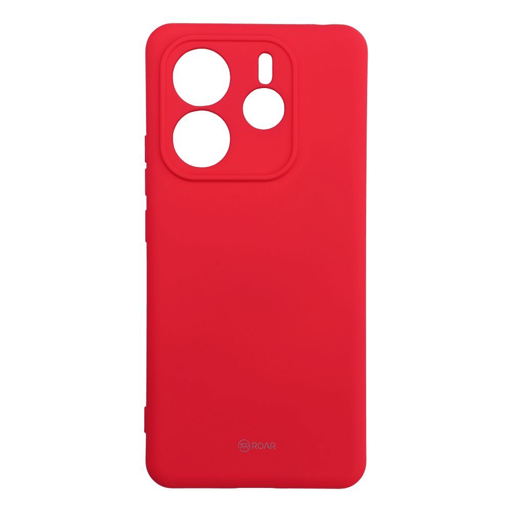 Roar Silikoncase für ROAR futera ALL DAY COLORFUL JELLY do XIAOMI Redmi Note 14 5G Różowy | Stoßfest | Slim Design - Rot