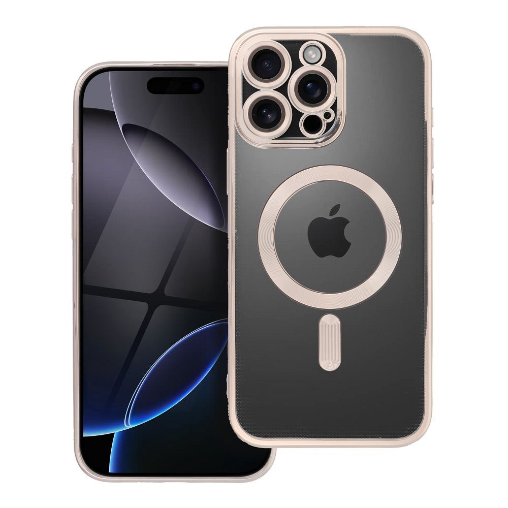 OEM Silikoncase für iPhone 16 PRO MAX Electro Mag compatible with MagSafe titanium | Stoßfest | Slim Design - Standard