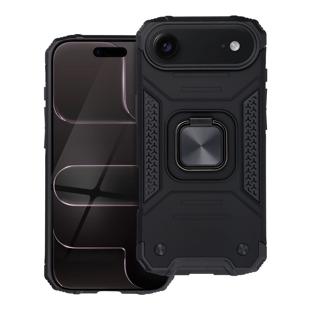 OEM Silikoncase für iPhone 17 AIR Nitro | Stoßfest | Slim Design - Schwarz
