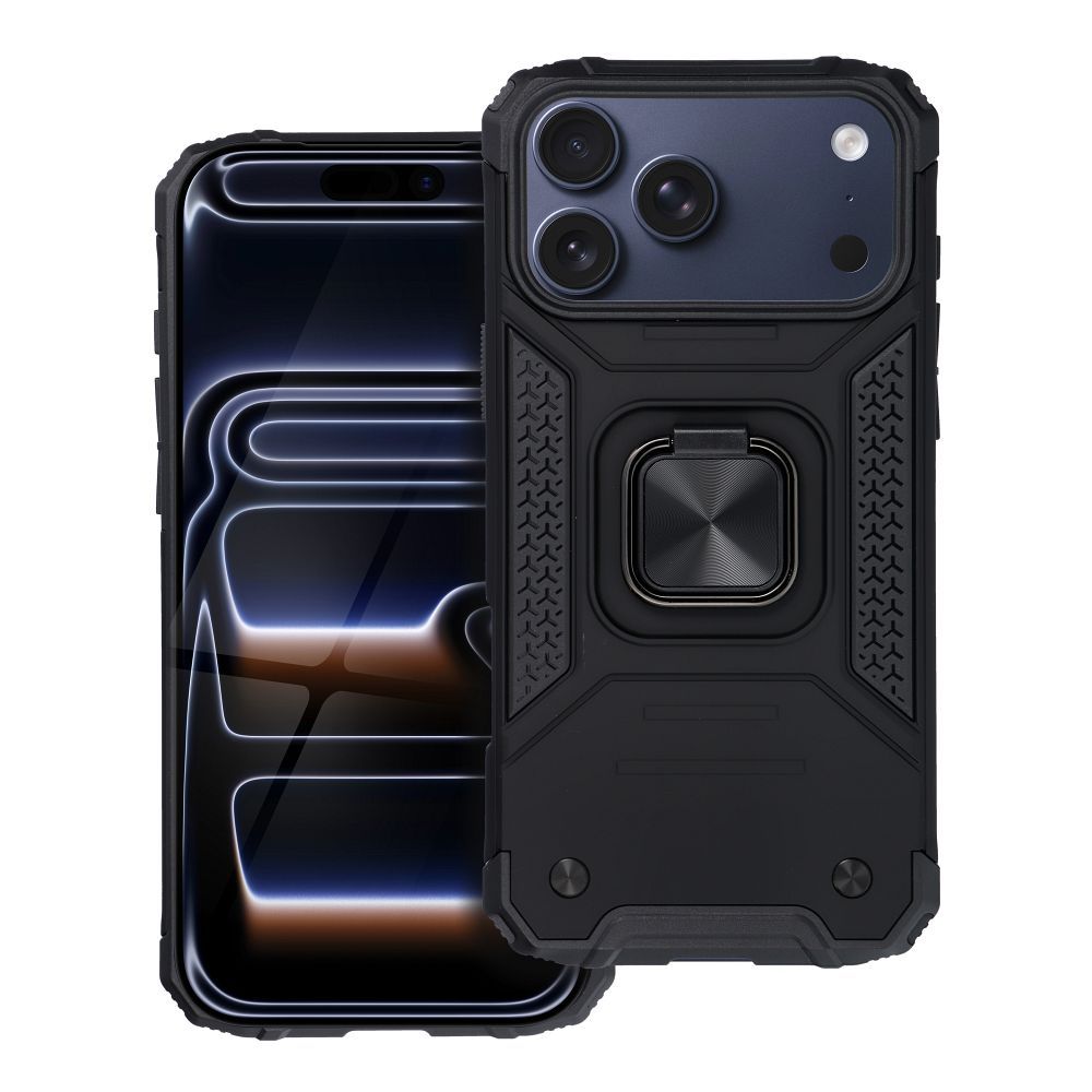 OEM Silikoncase für iPhone 17 PRO MAX Nitro | Stoßfest | Slim Design - Schwarz
