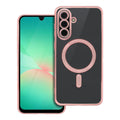 OEM Silikoncase für Samsung A56 Electro Mag compatible with MagSafe -rose | Stoßfest | Slim Design - Gold