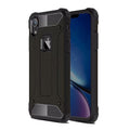 OEM Silikoncase für iPhone XR Armor | Stoßfest | Slim Design - Schwarz