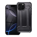 OEM Silikoncase für iPhone 16 PRO MAX Armor | Stoßfest | Slim Design - Schwarz
