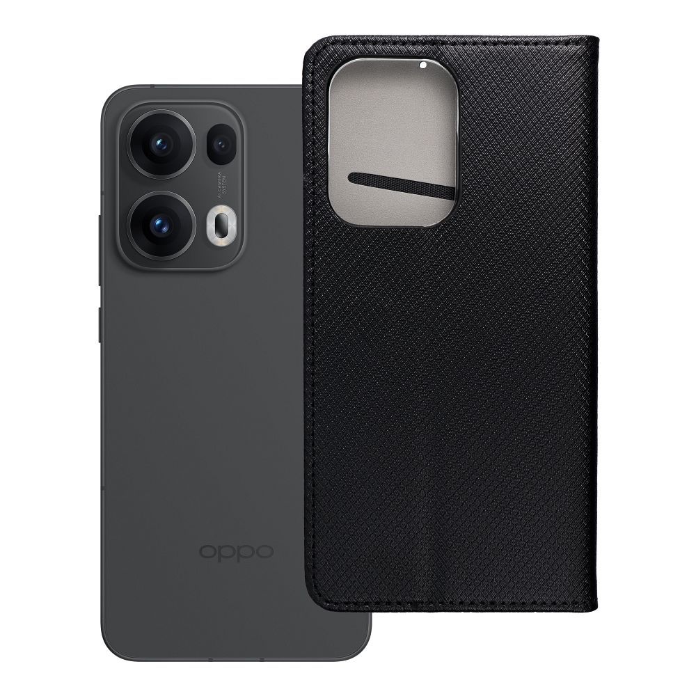 OEM Bookcase für OPPO RENO 13 PRO 5G | Rundumschutz | Kartenfach - Schwarz