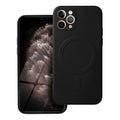 OEM Silikoncase für iPhone 11 PRO Mag compatible with MagSafe | Stoßfest | Slim Design - Schwarz