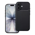 OEM Silikoncase für iPhone 17 Carbon Premium | Stoßfest | Slim Design - Schwarz
