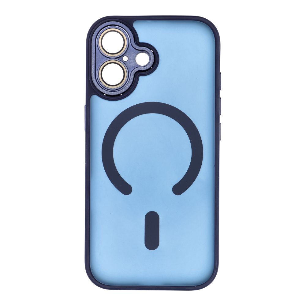 OEM Silikoncase für iPhone 17 Variete Mag compatible with MagSafe | Stoßfest | Slim Design - Blau