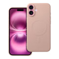 OEM Silikoncase für iPhone 16 PLUS Mag compatible with MagSafe | Stoßfest | Slim Design - Rosa