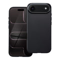 OEM Silikoncase für iPhone 17 AIR Carbon Premium | Stoßfest | Slim Design - Schwarz