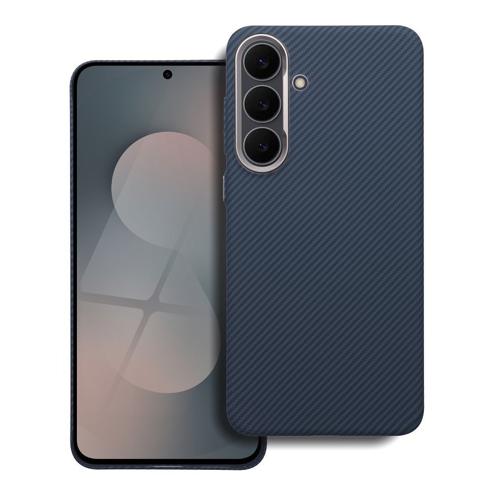 OEM Silikoncase für Samsung A17 Kevlar compatible with MagSafe | Stoßfest | Slim Design - Blau