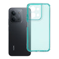OEM Silikoncase für Xiaomi Redmi 15C (173,16 x 81,07 x 8,2) Matrix mint | Stoßfest | Slim Design - Rot