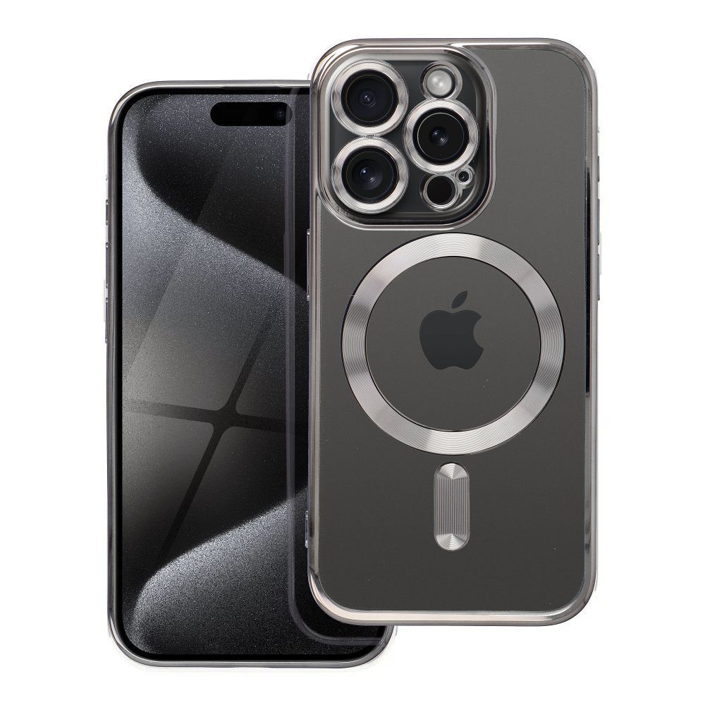 OEM Silikoncase für Samsung A57 Electro Mag compatible with MagSafe titanium | Stoßfest | Slim Design - Standard