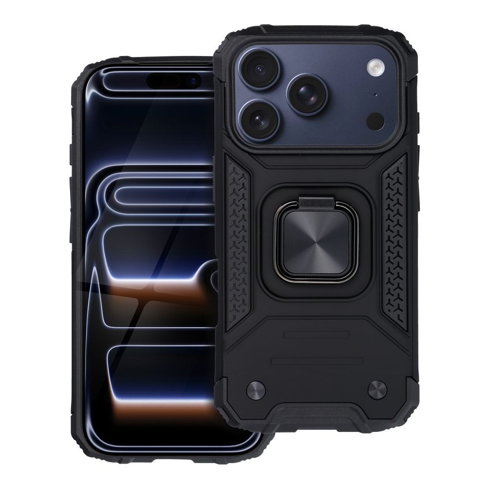 OEM Silikoncase für iPhone 17 PRO Nitro | Stoßfest | Slim Design - Schwarz