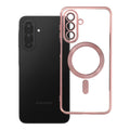 OEM Silikoncase für Samsung A17 Electro Mag compatible with MagSafe -rose | Stoßfest | Slim Design - Gold