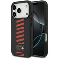 Red Bull Silikoncase für IPHONE 17 Pro compatible with MagSafe RBHMP17L24PUDSRV (Meshed PU W/ Powerbar) | Stoßfest | Slim Design - Rot