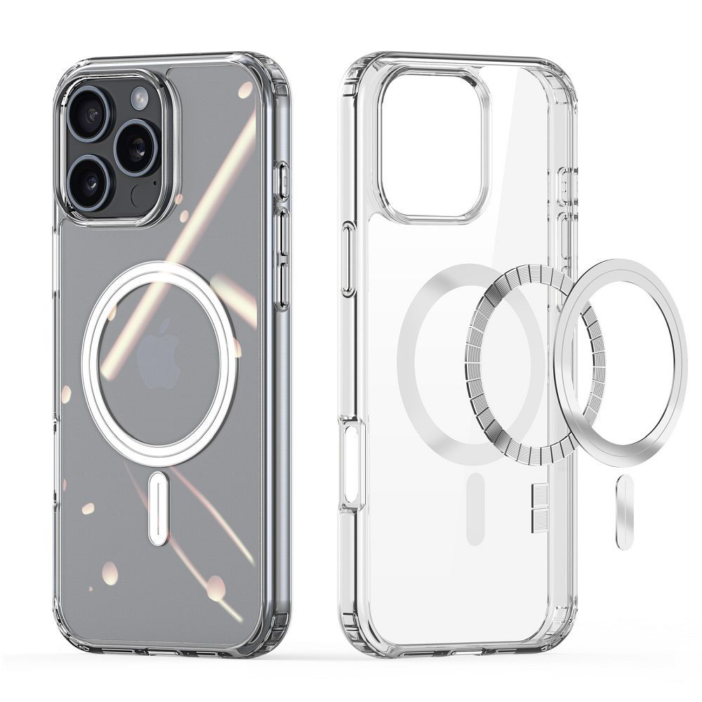 Dux Ducis Silikoncase für IPHONE 16 Pro Max | Stoßfest | Slim Design - Transparent