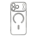 OEM Silikoncase für iPhone 17 PRO MAX Electro Mag compatible with MagSafe titanium | Stoßfest | Slim Design - Grau