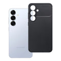 OEM Silikoncase für Samsung S25 Carbon Premium | Stoßfest | Slim Design - Schwarz