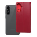 OEM Bookcase für SAMSUNG A56 5G rotwein | Rundumschutz | Kartenfach - Rot