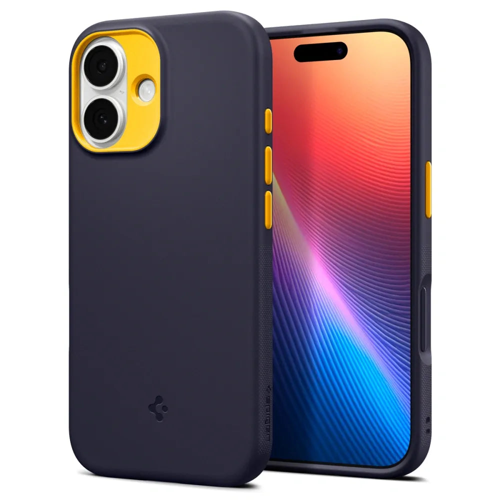Spigen Silikoncase für IPHONE 17 blueberry | Stoßfest | Slim Design - Blau