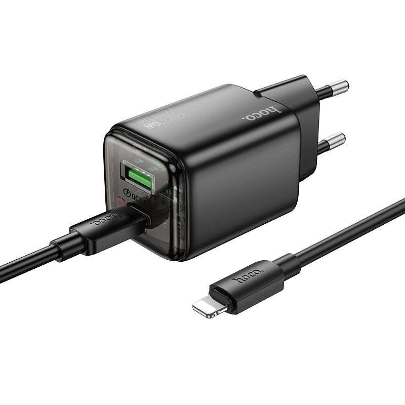 Hoco Ladekabel USB-C auf Lightning 20W | Schnellladen | Robust