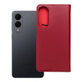 OEM Bookcase für SAMSUNG S25 Edge claret | Rundumschutz | Kartenfach - Standard