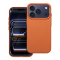 OEM Silikoncase für iPhone 17 AIR Kevlar compatible with MagSafe | Stoßfest | Slim Design - Orange