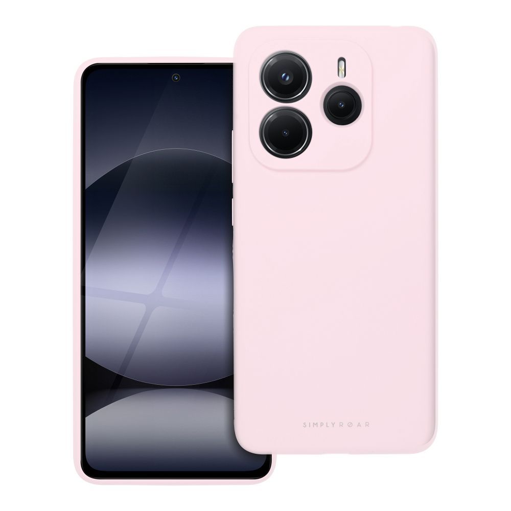 Roar Silikoncase für XIAOMI Redmi Note 14 5G Light | Stoßfest | Slim Design - Rot