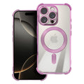 OEM Silikoncase für iPhone 17 AIR compatible with Magsafe Antishock Electro | Stoßfest | Slim Design - Lila