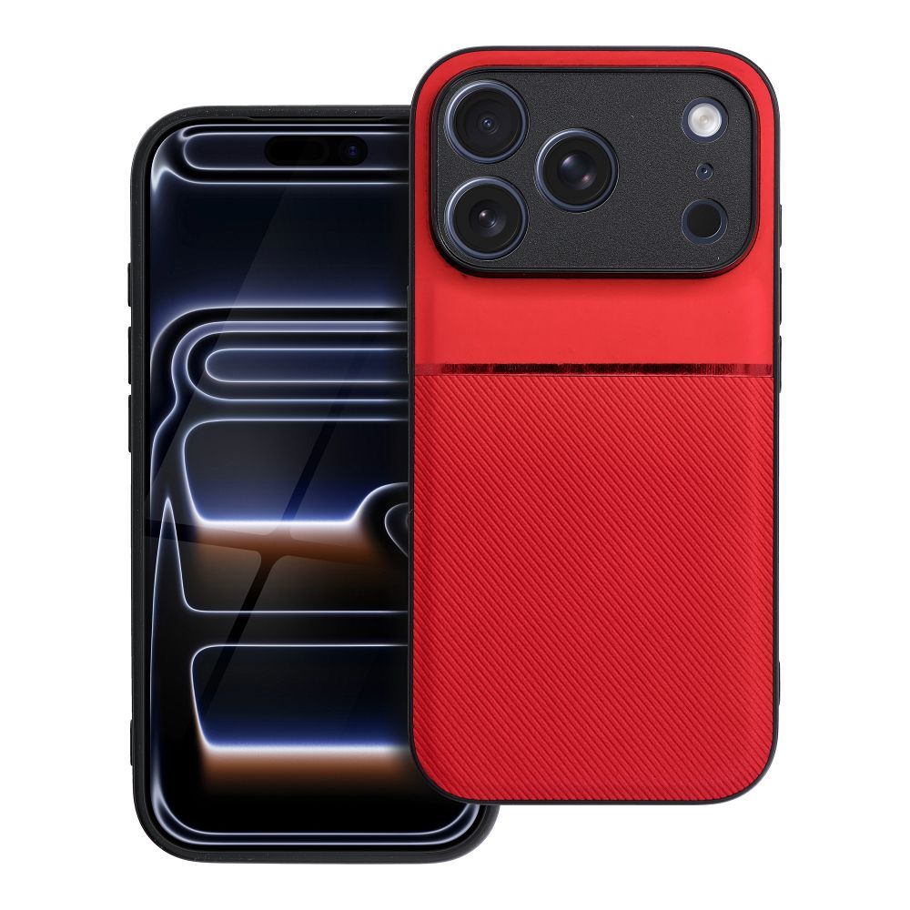 OEM Silikoncase für iPhone 17 PRO Noble | Stoßfest | Slim Design - Rot