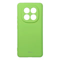 Roar Silikoncase für ROAR futera ALL DAY COLORFUL JELLY do XIAOMI Redmi Note 14 Pro+ 5G Limonka | Stoßfest | Slim Design - Rot