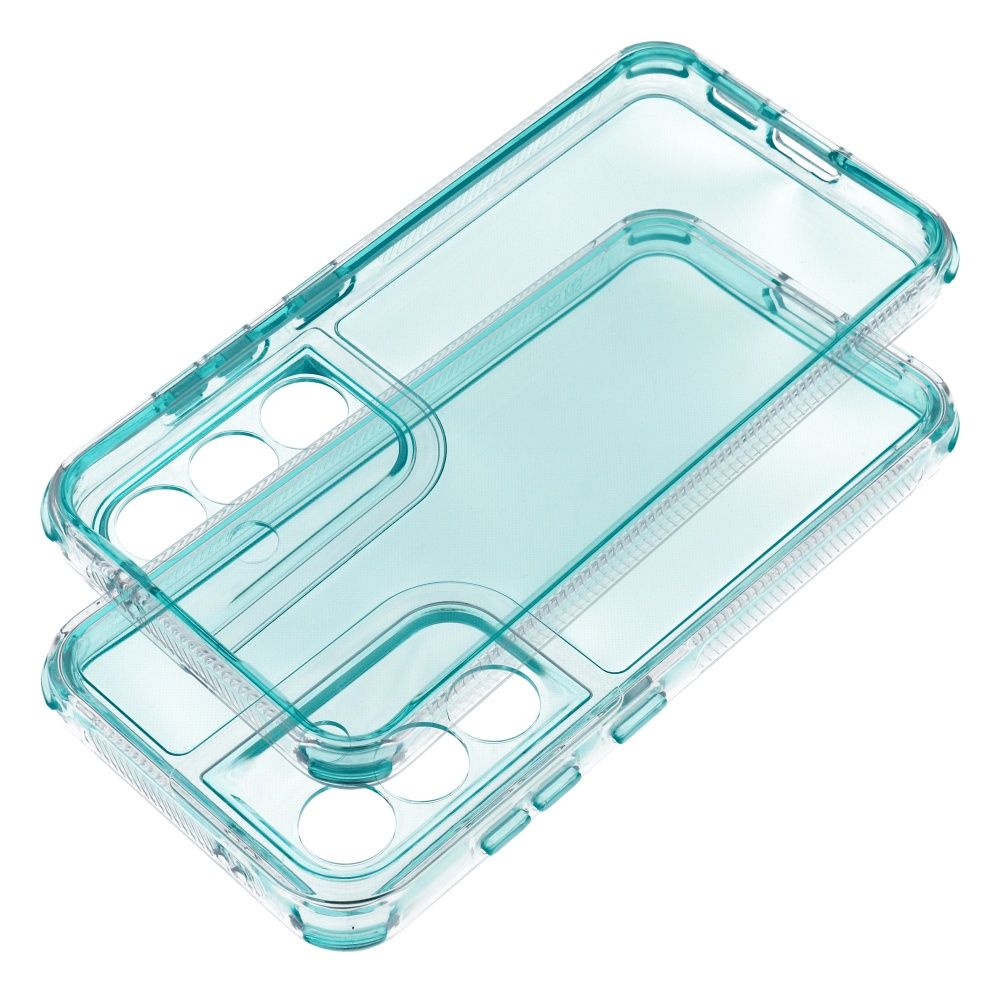 OEM Silikoncase für Samsung A37 5G Matrix mint | Stoßfest | Slim Design - Transparent