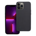 OEM Silikoncase für iPhone 13 PRO MAX Matt | Stoßfest | Slim Design - Schwarz