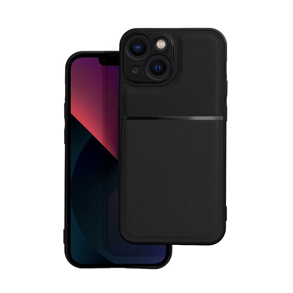 OEM Silikoncase für iPhone 13 MINI Noble | Stoßfest | Slim Design - Schwarz
