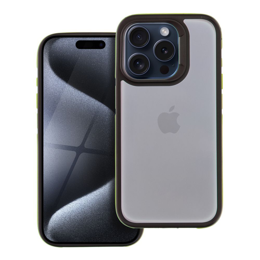 OEM Silikoncase für iPhone 15 PRO Neo | Stoßfest | Slim Design - Gelb