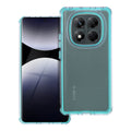 OEM Silikoncase für Xiaomi Redmi Note 14 PRO 5G / 14 PRO PLUS 5G Matrix mint | Stoßfest | Slim Design - Rot