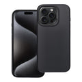 OEM Silikoncase für iPhone 15 PRO Carbon Elite Mag compatible with MagSafe | Stoßfest | Slim Design - Schwarz