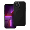 OEM Silikoncase für iPhone 13 PRO MAX Mag compatible with MagSafe | Stoßfest | Slim Design - Schwarz