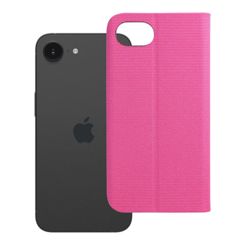 OEM Bookcase für IPHONE 16e (SE 4 2025) | Rundumschutz | Kartenfach - Rosa