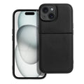 OEM Silikoncase für iPhone 15 Noble | Stoßfest | Slim Design - Schwarz